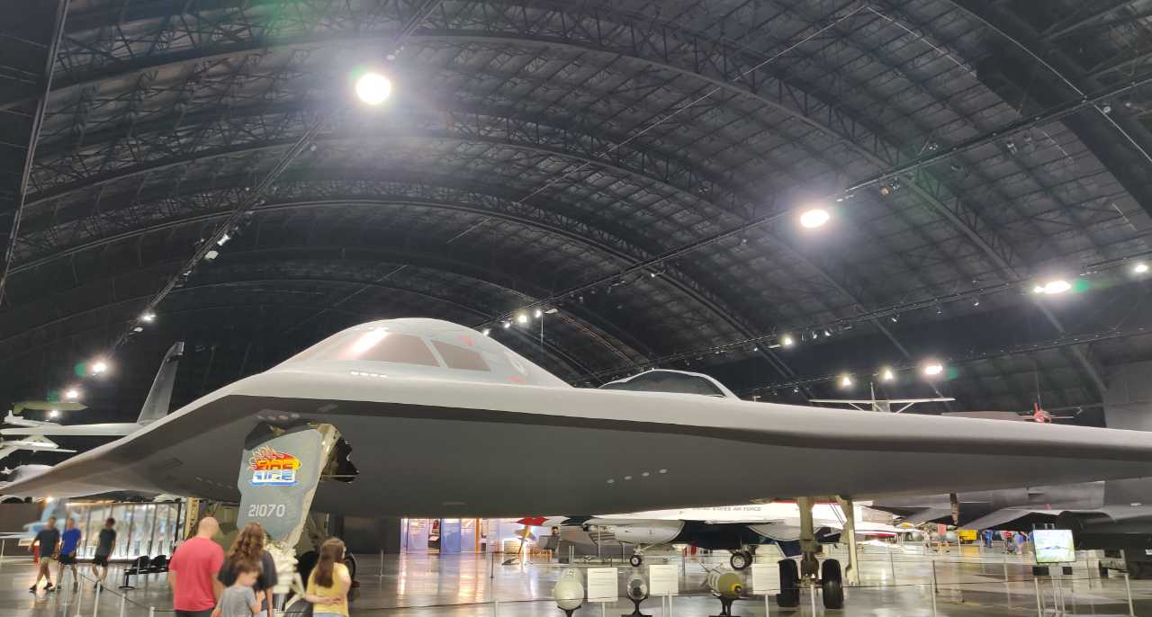 B-2 Bomber - this particular aircraft was a prototype built without an engine