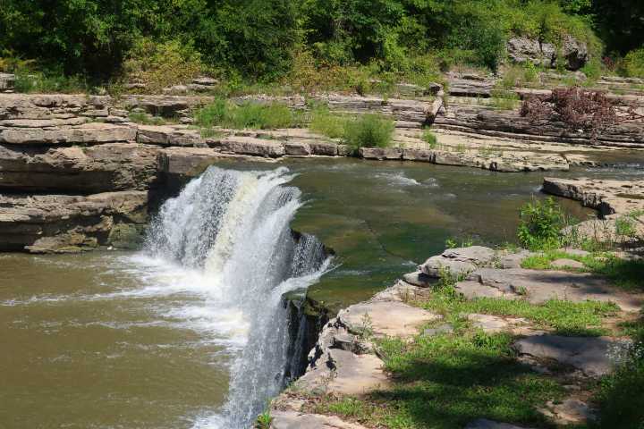 Lower Cataract Falls in Indiana