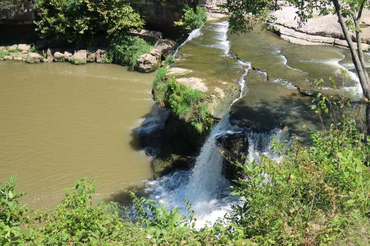 Upper Cataract Falls in Indiana