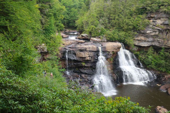 Another view of Blackwater Falls in  West Virginia