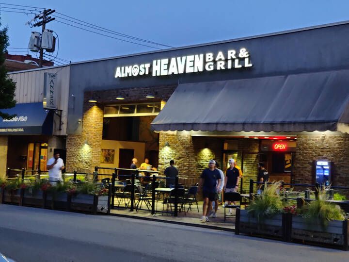 Almost Heaven Bar & Grill in Morgantown, West Virginia