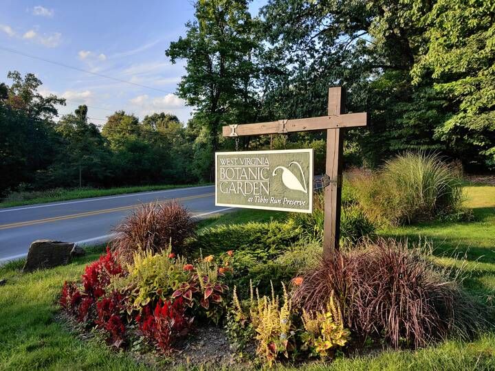 West Virginia Botanic Garden Entrance